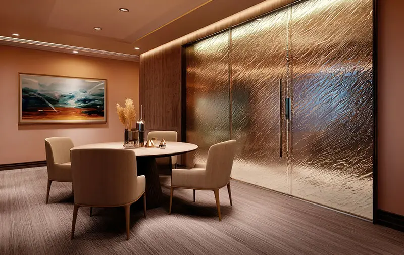 Comfortable family lounge area with modern seating