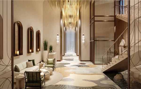 Sixth floor fine dining restaurant with stylish ambiance